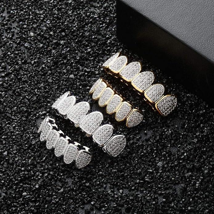 2 Piece Top & Bottom Set for Rappers and Cosplayers - Cubic Zirconia ...