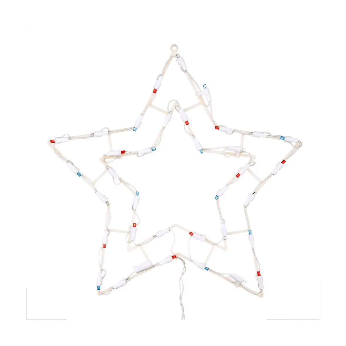 Vickerman 17" Star Christmas Window Silhouette, LED Lights