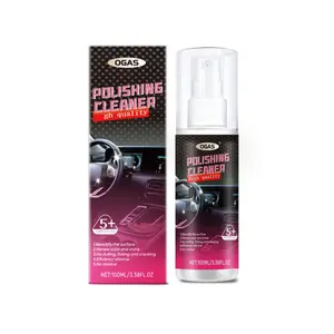 Car Interior Polishing Agent, Car Leather Interior Care, Cleaning & Maintenance, Polish Refreshing Agent, Automotive Accessories, Dashboard Leather Cleaner