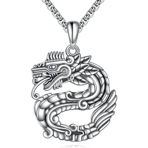 Mayan necklace sterling silver Aztec Mayan calendar pendant religious jewelry Mayan gift for men and women