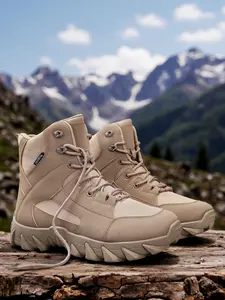 Men's Tactical Boots -, Field Training & Daily Wear | Breathable, Comfortable & Stylish | Lightweight Hiking Boots