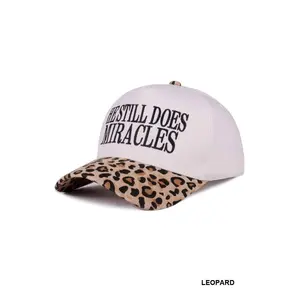 ,,,.._ 0811 He still does miracles two tone canvas cotton cap SI-28473