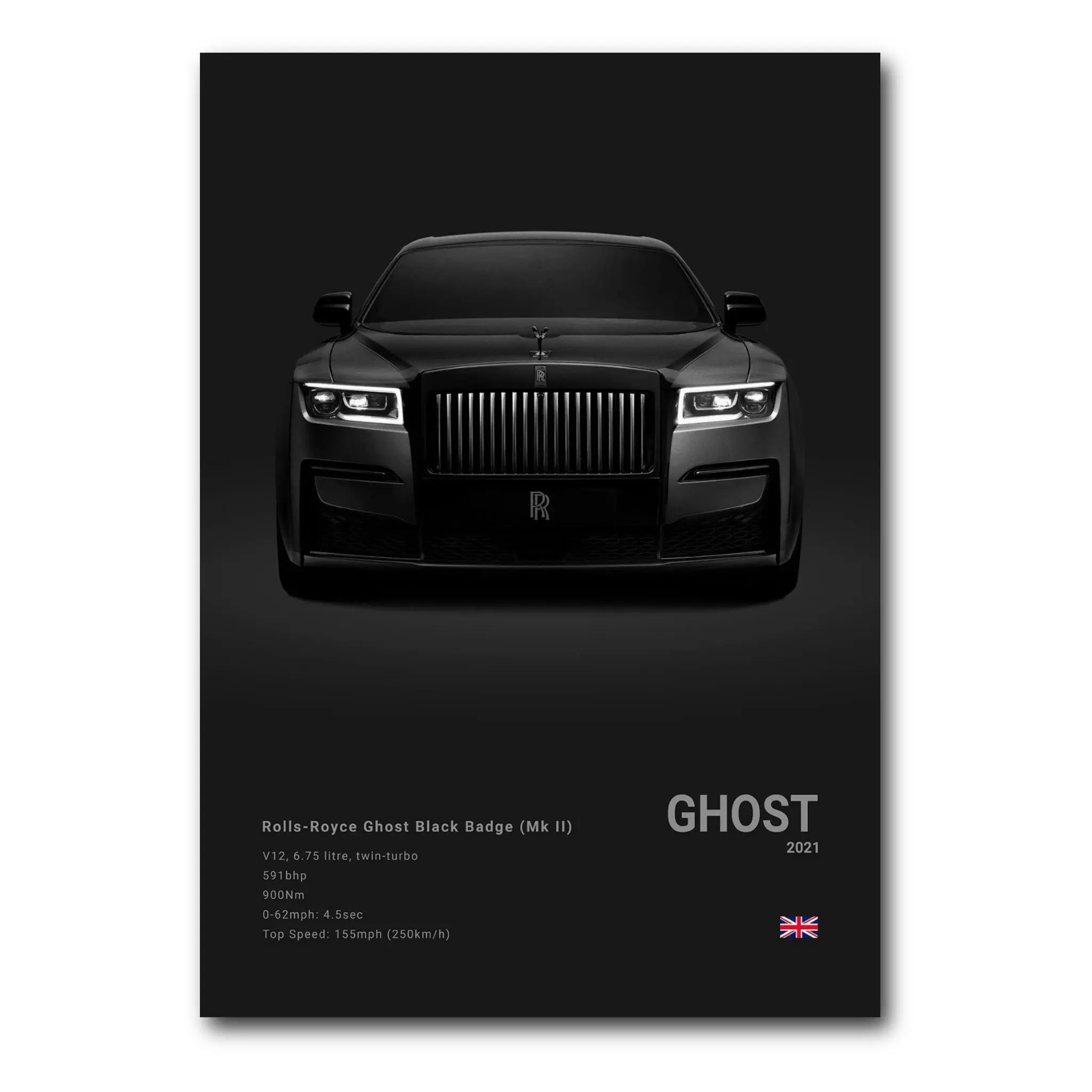 Rolls Royce Ghost - POSTER NO FRAME
