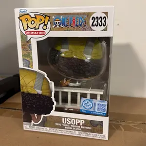 Usopp One Piece Funko Pop! #2333 Collectible Toy, Statue, Ideal Holiday Gift for Entertainment Figurine Enthusiasts