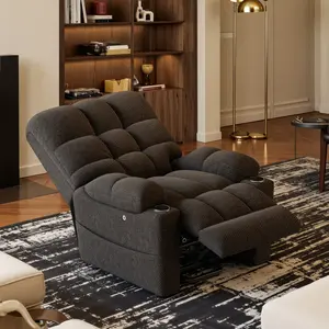 COLAMY SERENE Recliner Massage Chair Dual Motor Power Lift with 8-Point Vibration Massage & Dual-Zone Heating OEKO-TEX Certified Fabric for Comfort and Durability