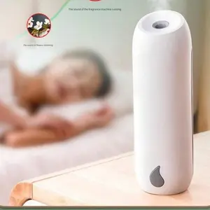 Car Air Freshener with Timer Auto Sensing Essential Oil Mist Diffuser Adjustable Modes for Vehicles and Home USB-C Rechargeable Natural Scent LED Lights