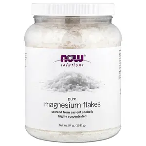 NOW Foods Solutions, Pure Magnesium Flakes, 54 oz (1,531 g)