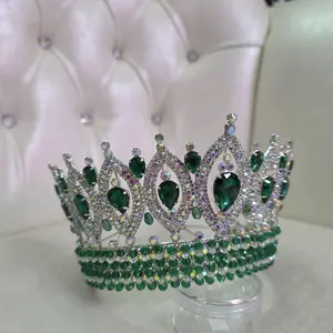 Hunter Green/Silver Quince Crown