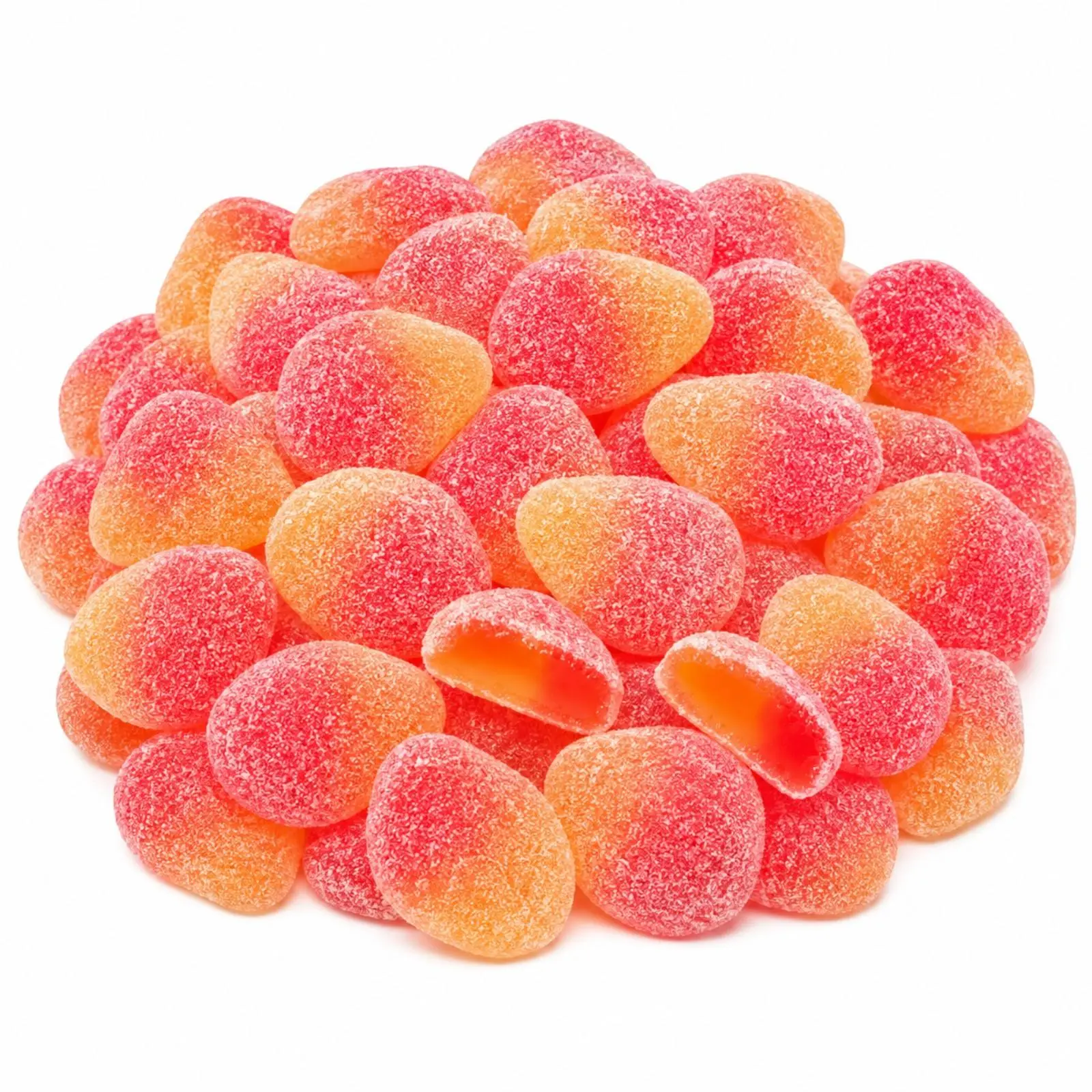 Haribo Gummy Peaches Sweet Candy | Bag of Gummies | Soft & Chewy | Bulk Candy