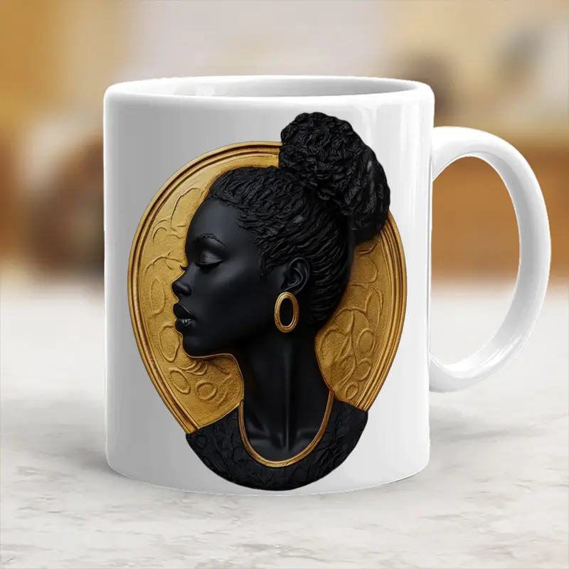 it's a beautiful day to be a black woman mug - TikTok Shop
