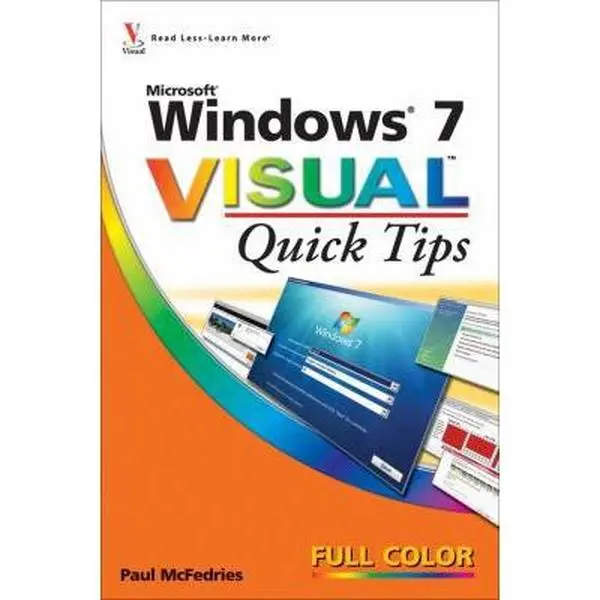 USED-Windows 7 Visual Quick Tips by Paul McFedries (Paperback)