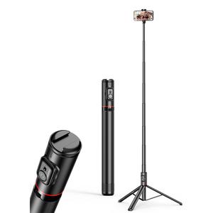 72 inch phone tripod, phone selfie stick with remote control, mobile phone tripod stand for iphone samsung