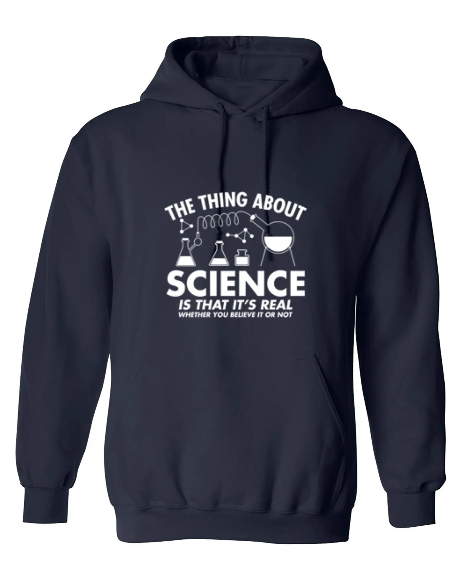 The Thing About Science Is That It's Real Whether You Believe It Or Not T-Shirt - Hoodie