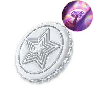 Magnetic LED Atmosphere Lights for Cars,USB Rechargeable Car Interior Reading Light,Voice Activated Light for Car,RV,Camping,Closets,Bedroom