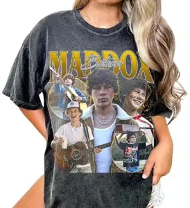Maddox Batson Unisex Music Fan Tee - Garment-Dyed Shirt for Stylish Comfort