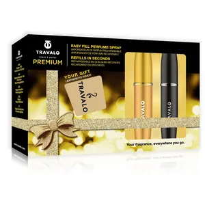Travalo Lux Travel Atomizer Duo Gift Set Travalo Lux Travel Atomizer Duo Gift Set