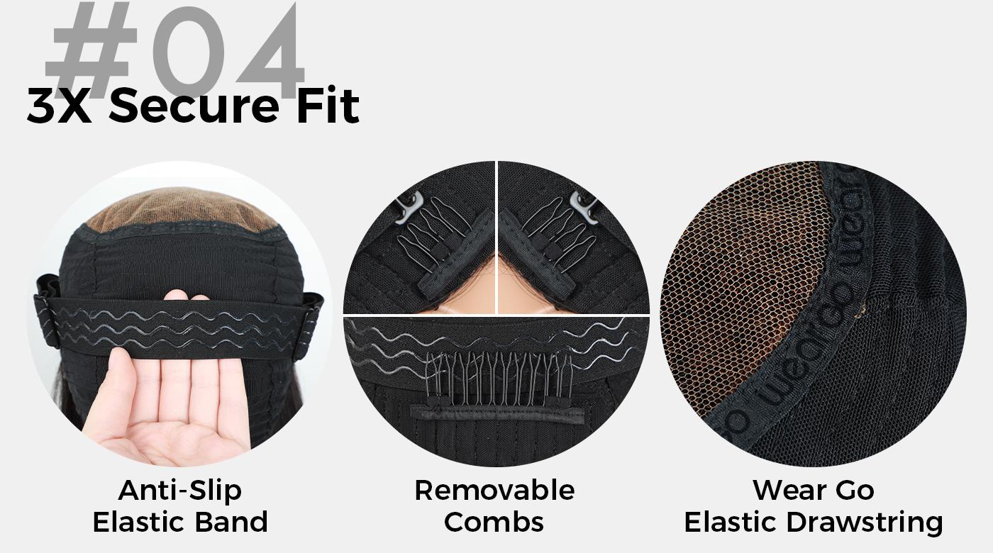 OQ HAIR 220% Density Pre Cut 9x6 TPart Lace Water Wave Wear Go Glueless Wigs With Drawstring Pre Plucked With Natural Hairline