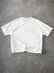 men's solid color batwing sleeve crop tee, loose casual short sleeve round neck t-shirt for daily wear, men's top for summer, tropical