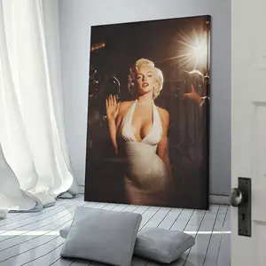 Marilyn Monroe Photography Print, Retro Glam Fashion Wall Art, Celebrity Gifts