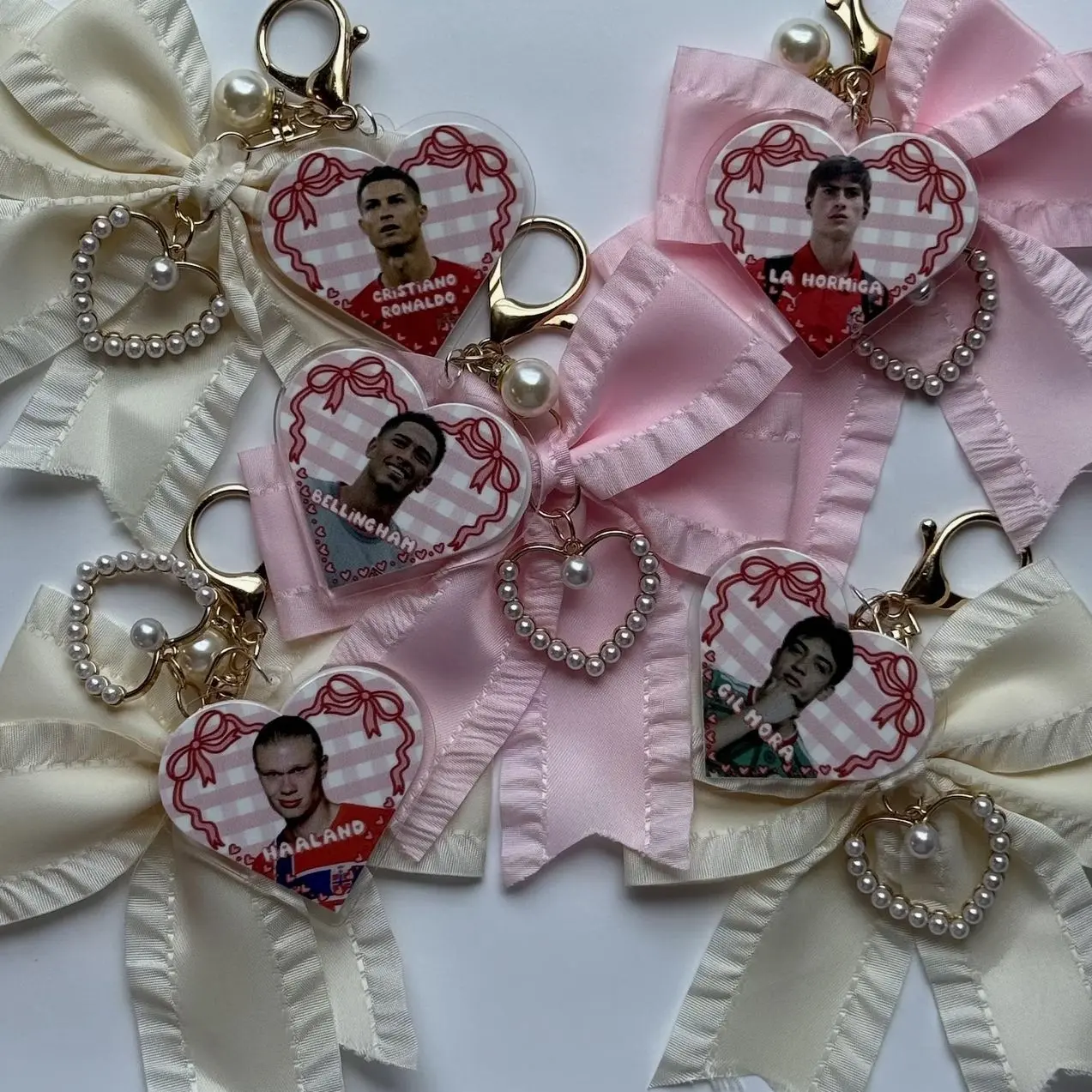 5 Styles Football 2026 Funny Acrylic Keychains (only keychain - not charms included)