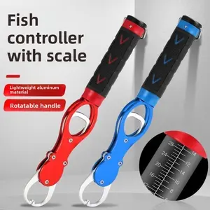 Fish Control Device with Scale Lure Pliers Fishing Clamp Multi-Functional Pliers Set Fish Grabbing Fishing Rod Control Large Fish Outdoor Sports Fishing No Empty Rod