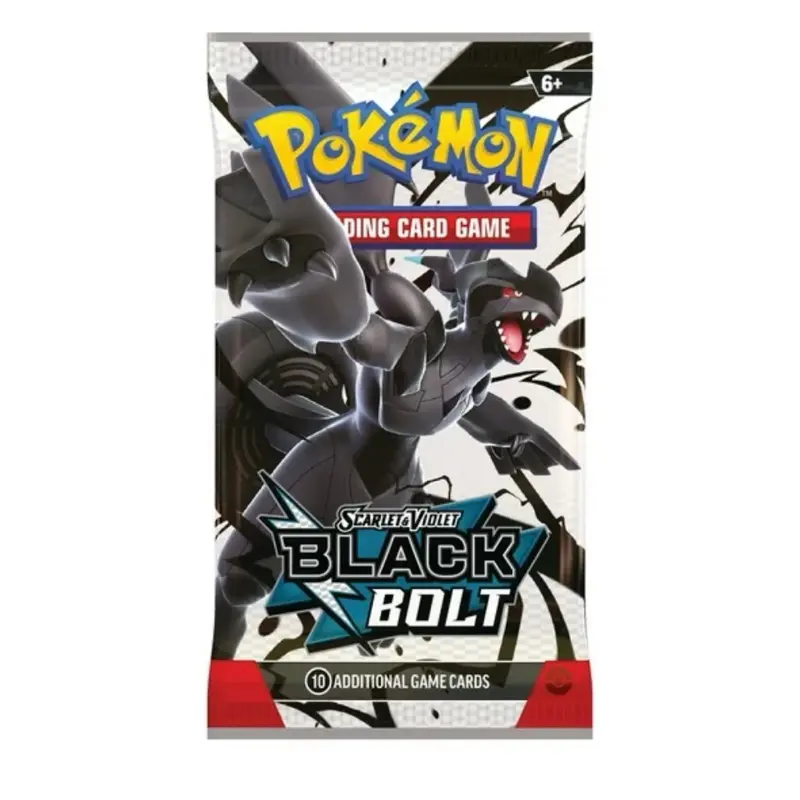 Pokémon Trading Card Game Scarlet & Violet Black Bolt Pack - 10 Additional Game Cards for Collectors Ages 6+