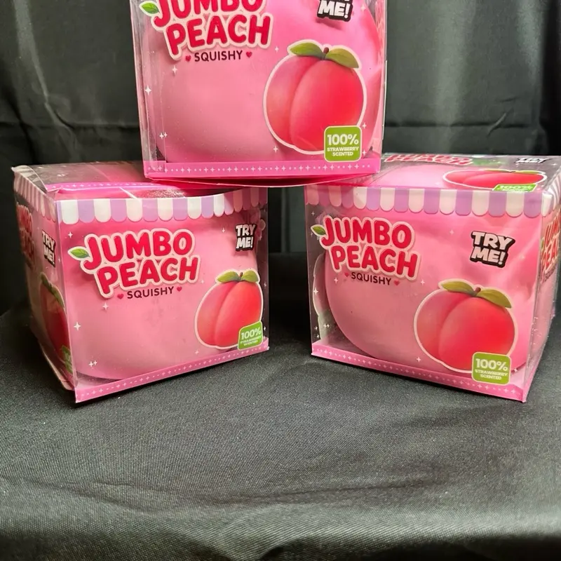 Large peach squishy