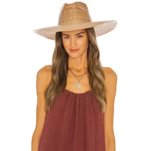 Lack of Color Palma Wide Fedora in Natural