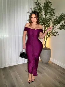 Luxurious Plum Dress