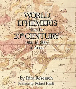 USED-World Ephemeris: 20th Century, Noon by Para Research Inc (Paperback)