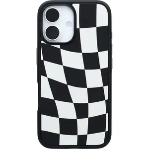 OtterBox iPhone 16 Symmetry Series Case with MagSafe - Wavy Charcoal: Protective Plastic Cover
