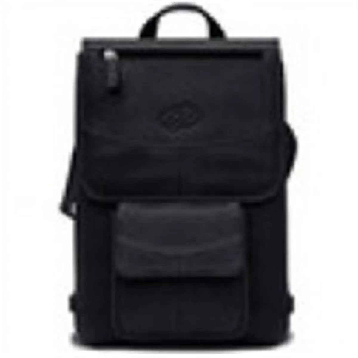 MacCase L13FJ-BK 13 in. Premium Leather Adult Compact Elegant Flight Jacket Laptop Bag - Black, Zip-Closure Shell, Transfer Protection Cover