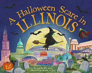 USED-A Halloween Scare in Illinois (Halloween Scare: Prepare If You Dare) by Eric James (Hardcover)