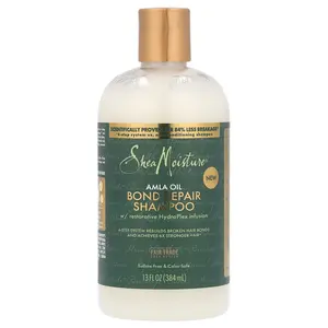 SheaMoisture Bond Repair Shampoo, Amla Oil, 13 fl oz (384 ml)