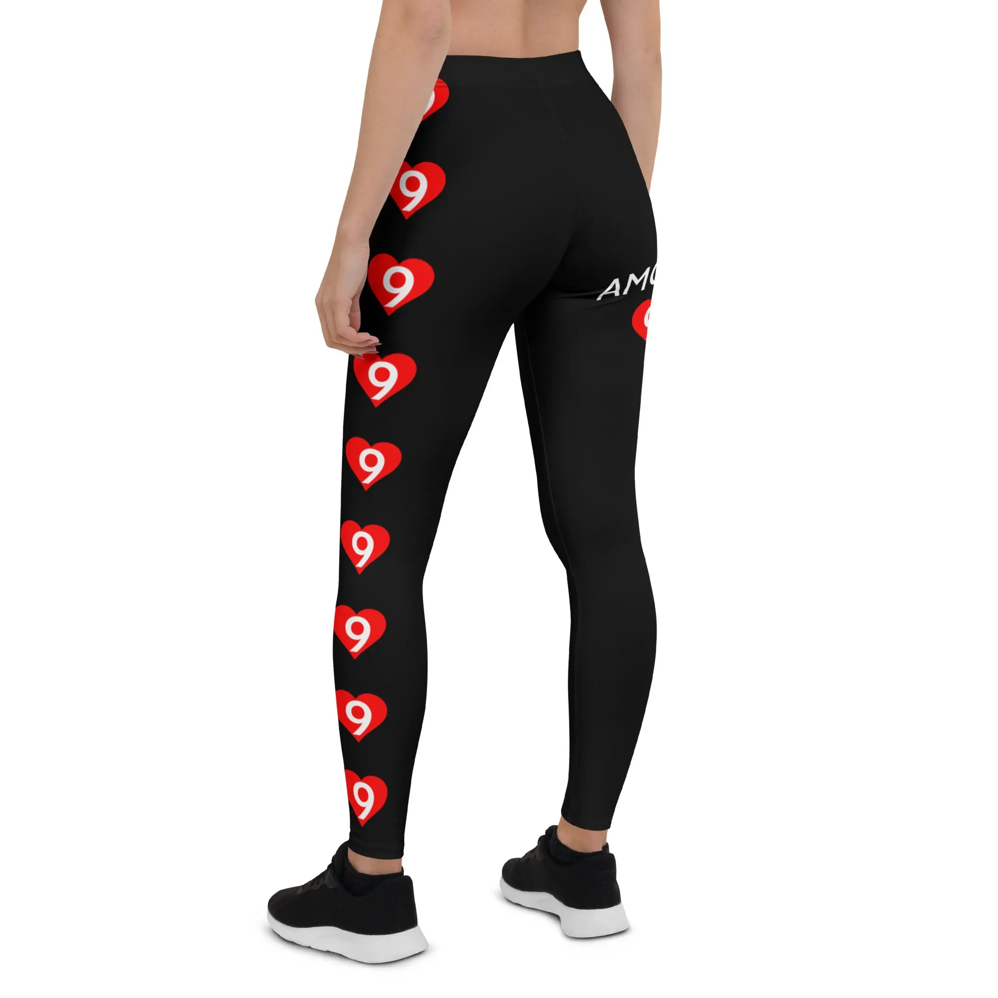 Amore 9 Heart Leggings