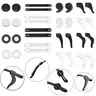 Unisex Silicone Eyewear Retainers - Anti-Slip Spectacles Accessory, Soft Safe Silicone, Fits Thin-Thick Temples & Almost Any Pair of Eyeglasses, Easy to Carry/Store, Widely Used for Exercise & Everyday Wear