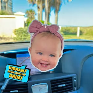 Custom Air Freshener, Picture Air Freshener, Cute Car Accessories, Photo Freshener, Car Freshies, Car Decor, Custom Gift, Personalized Gift