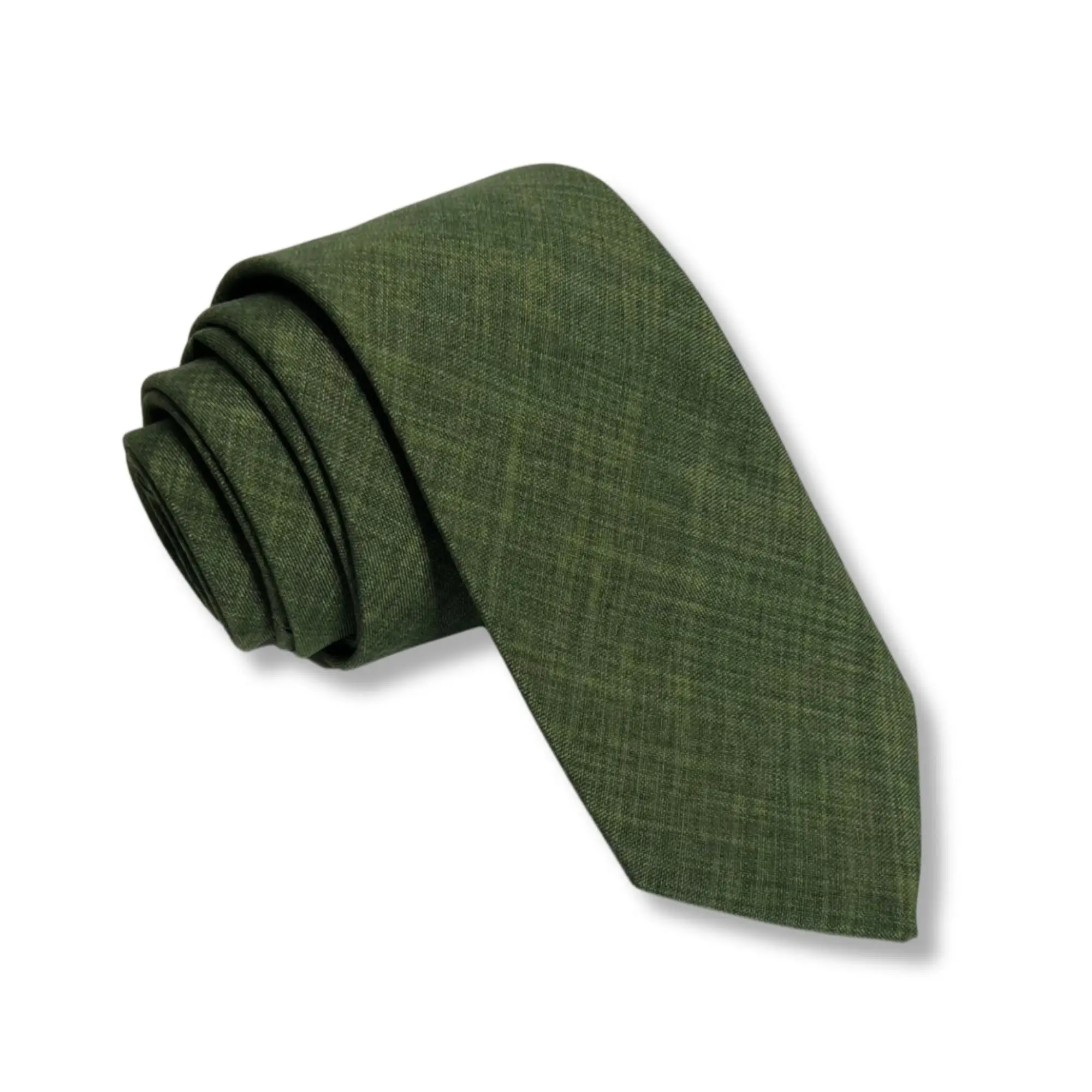 Olive Green Necktie // MATCHES Azazie Olive