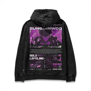 Level Up, Solo leveling Sung Jinwoo pullover Oversized