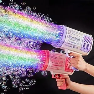 Bubble Machine for Kids with Bubble Solution, Gifts for 3 4 5 6 7 8 Years Old Boy Birthday Toy for Kid Toddlers