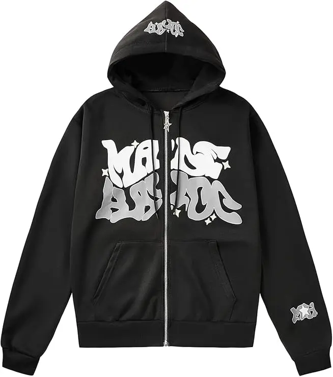 Y2K Hoodies for Men Unisex Aesthetic Hoodie Sweatshirts Streetwear Outfits Comfort