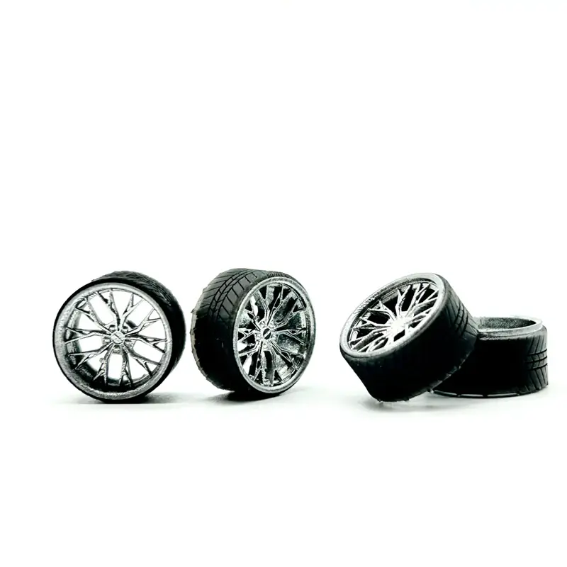 12mm Chrome "Snowflake" Specialty 3D Wheels for Custom Vehicle Accessories Enhance Your Ride 12mm Chrome "Snowflake" Specialty 3D Wheels for Custom Vehicle Accessories Enhance Your Ride