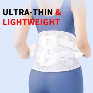 Lightweight Breathable Support Waist Belt, Adjustable Lumbar Support and Stability, Comfortable Back Brace for Daily Use