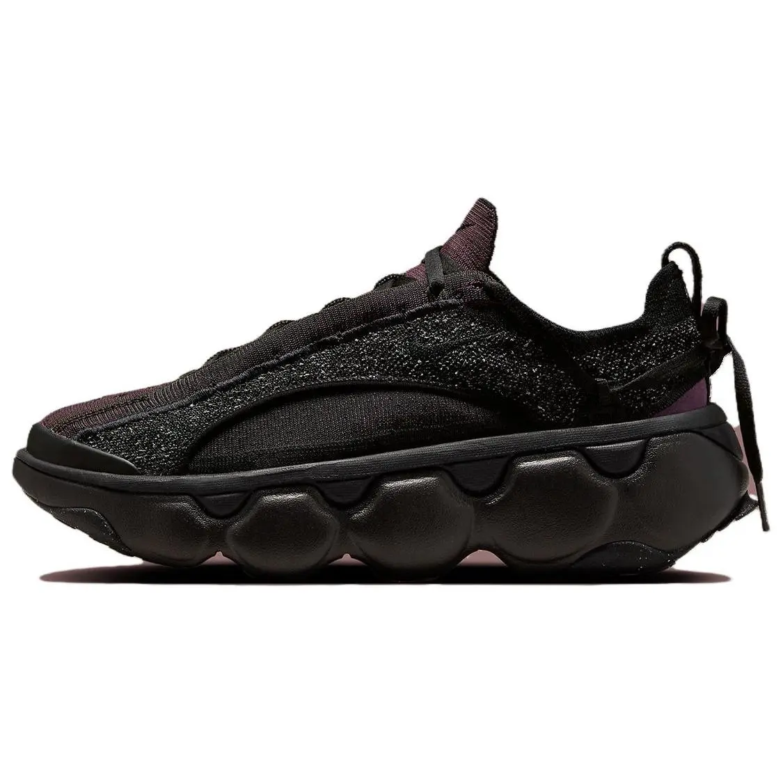 Nike Flyknit Bloom Burgundy Crush Trendy Comfort Lightweight Low Top Sneakers Black Women's FD2149-001