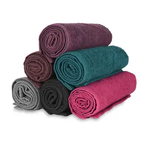 Bleach Safe Salon Towels, Cotton, 16x28 in., Seven Colors, Buy a Set of 12 or Case of 144