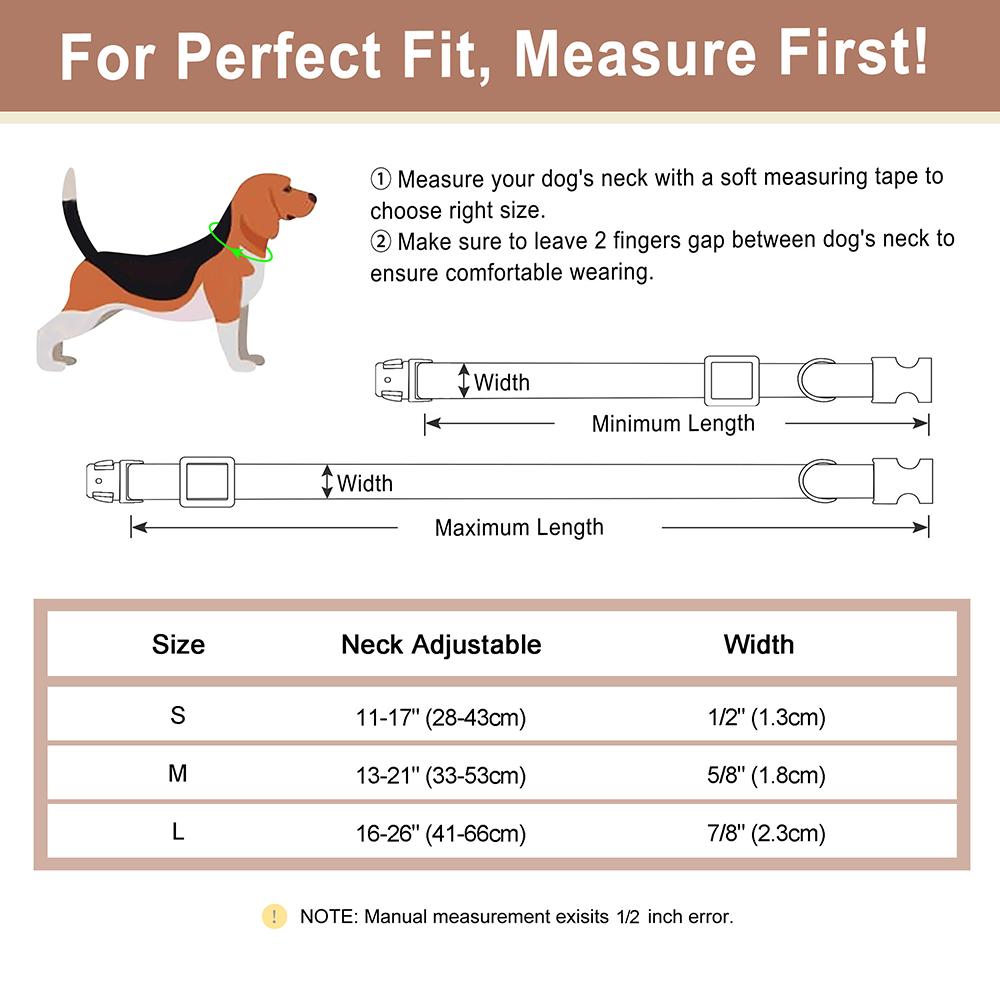 Personalized Leather Dog Collar With Bowknot