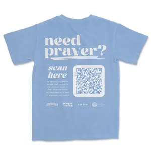 QR Code Prayer Works Campaign Tee