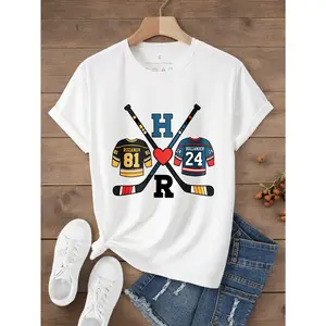Hollander Rozanov Hockey Heated Rivalry Shirt, Hollanov LGBT Hockey Shirt, 100% Cotton, Arkham Fans, Queer Hockey Fan Shirt, Ilya Rozanov Shirt, Machine Washable All-seasons Comfort Fit