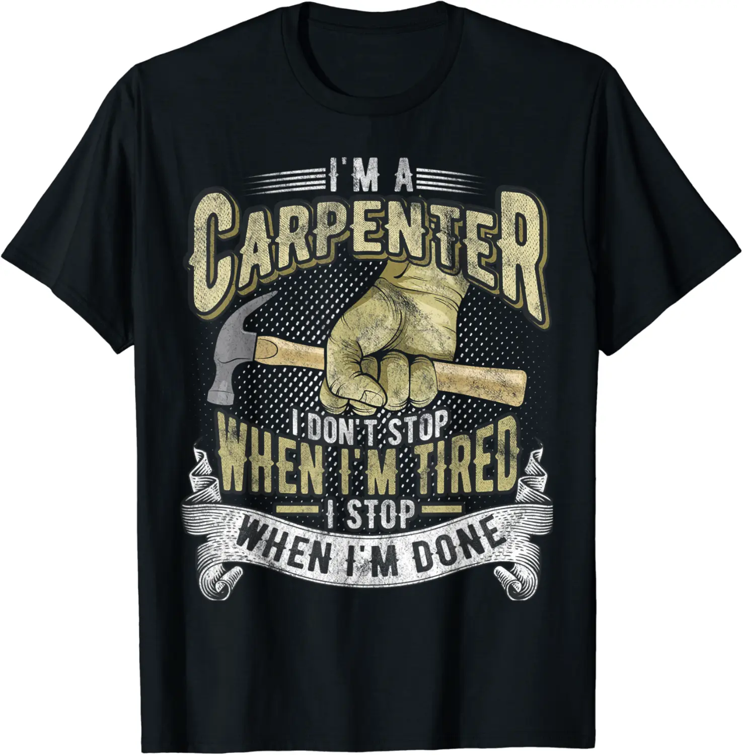 Carpenter Shirts For Men Funny Woodworker Cabinetmaker T-Shirt - Jessicabal Shop 83B09XW9GHR2