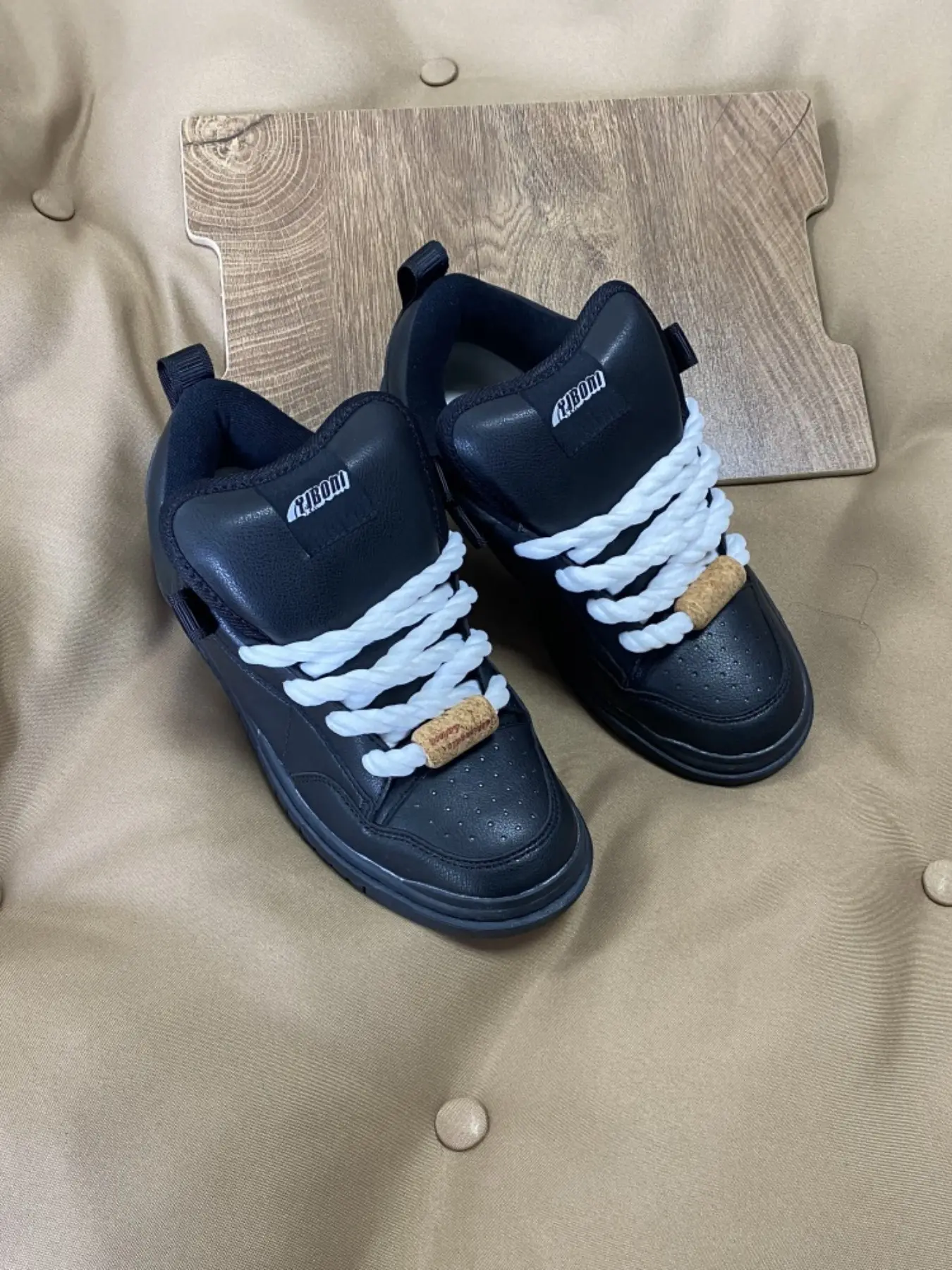 Warrior Men's Outdoor Street Shoes, Unisex Canvas Sneakers, Anti-Slip Wear-Resistant, Fashionable Casual Low Top Boots